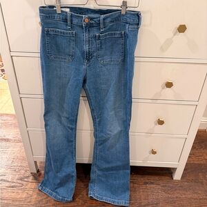 GAP Women's Straight Leg Blue Jeans